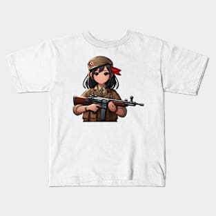 Tactical Girls' Frontline Kids T-Shirt